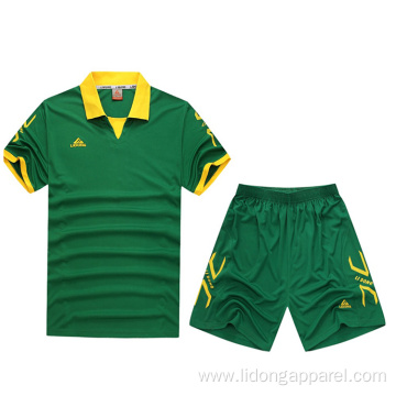 Wholesale Custom Cheap Soccer Uniform Set Soccer Jersey